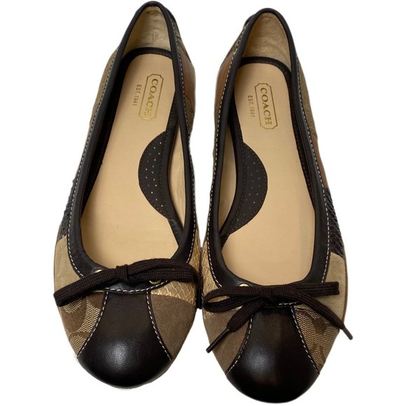 Coach Shoes - Coach Joan Ballerina Patchwork Flats - New with out Tags
